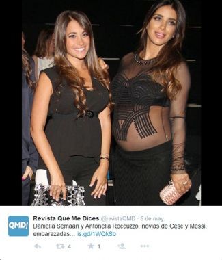 Antonella Roccuzzo, sexy y con pancita de cuatro meses en un desfile top en Barcelona | Deportes