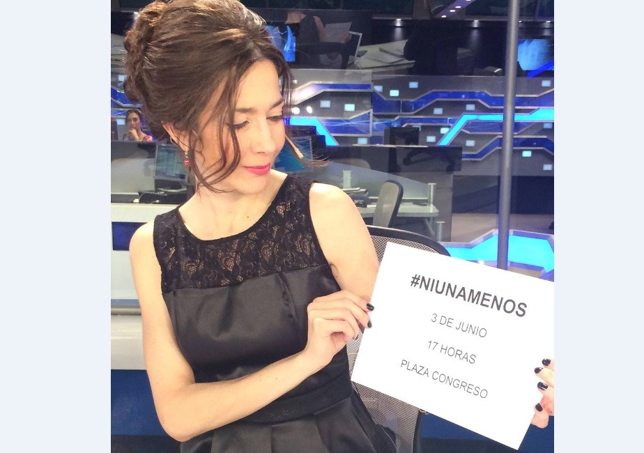 #NiUnaMenos Telefe Noticias se une a la campaña en repudio a femicidios | Actualidad