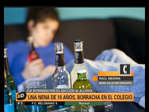 Una nena de 10 años, borracha en un colegio | Actualidad