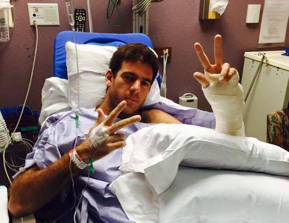 Operaron a Del Potro por tercera vez de la muñeca: "Les agradezco el apoyo" | Deportes
