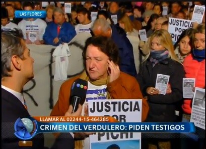 Crimen de "Pichi", el verdulero: marcha en Las Flores para pedir testigos | Actualidad