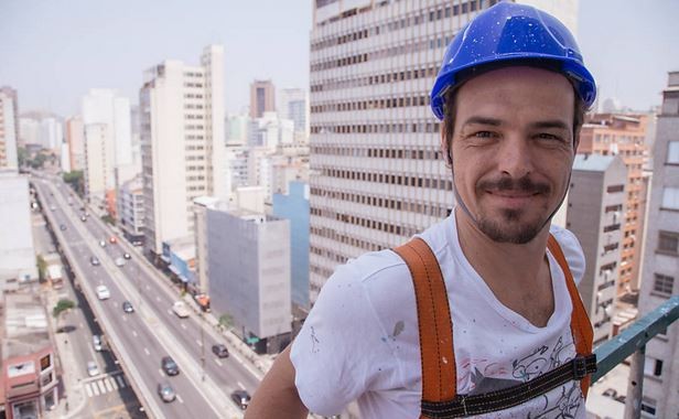 Un argentino vendió su auto para realizar un mural en Brasil | Actualidad