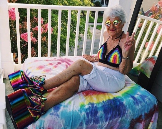 Ella es Baddie Winkle, la estrella de Instagram de 87 años | Tecno