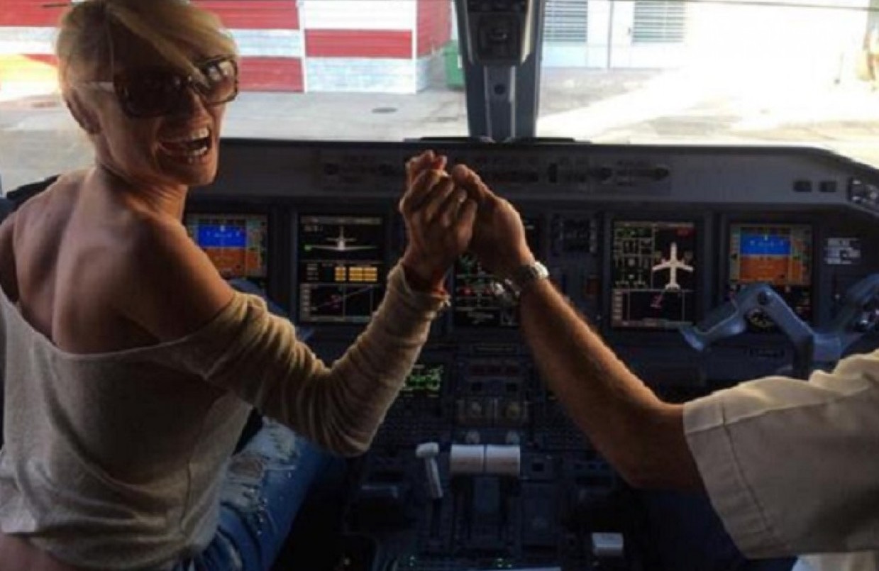 Piloto del vuelo con Xipolitakis admite que la vedette hizo "un toque fugaz" del acelerador | Actualidad