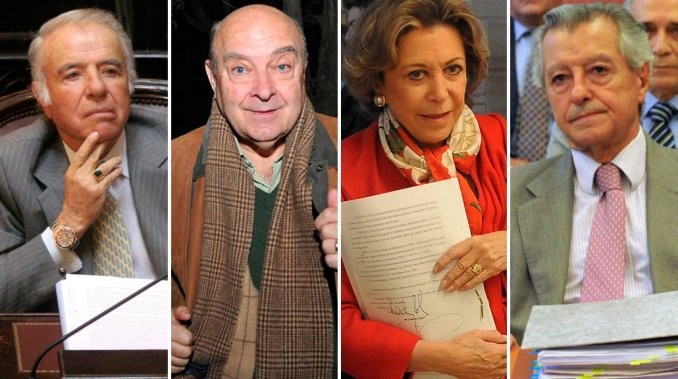 Dictan sentencia por sobresueldos a Menem, Cavallo, Granillo Ocampo y María Julia este martes | Política