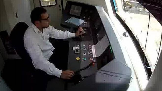 Se puede ver en vivo el trabajo de los motorman del Sarmiento | Actualidad