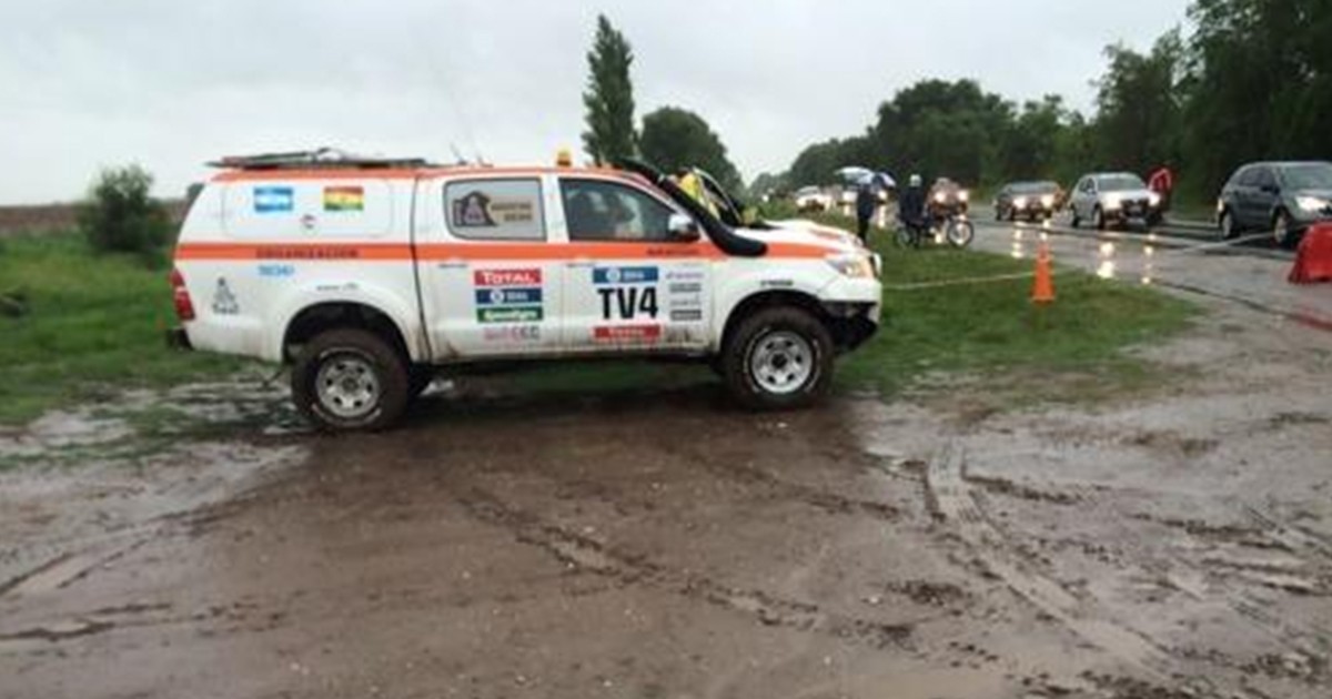 Se suspendió la primera etapa del Dakar por un temporal en Córdoba | Deportes