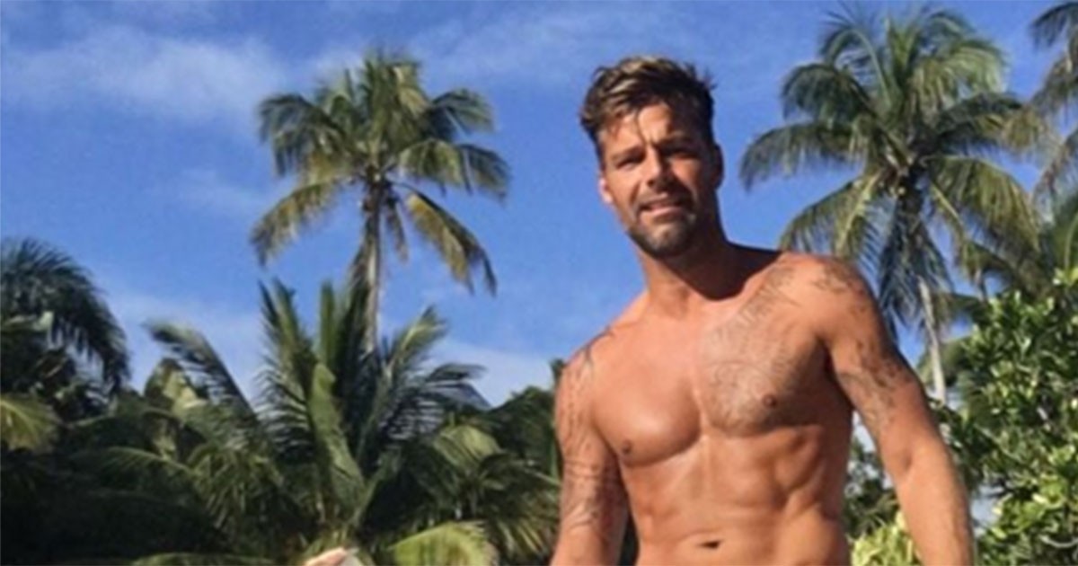 La selfie hot que se sacó Ricky Martin | Espectáculos