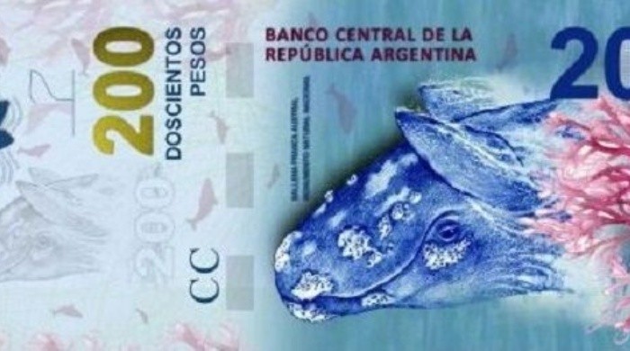 El insólito error en la ballena del nuevo billete de 200 pesos | Actualidad