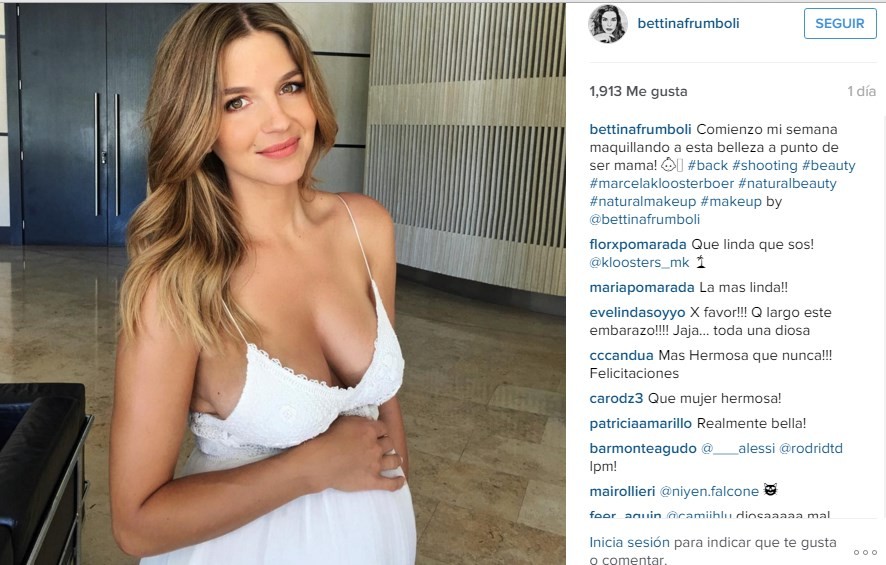 Marcela Klosterboer, a punto de ser mamá: pancita y escote hot | Espectáculos