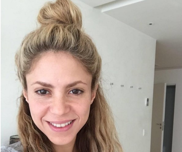 Shakira, otra famosa que se animó a la foto sin maquillaje | Espectáculos