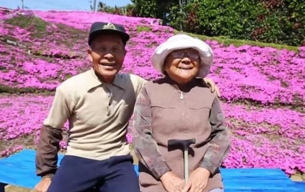 Plantó miles de flores para su esposa ciega y su jardín se convirtió en un boom turístico | Redes