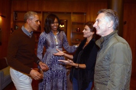 Macri despidió a Obama en Bariloche | Política