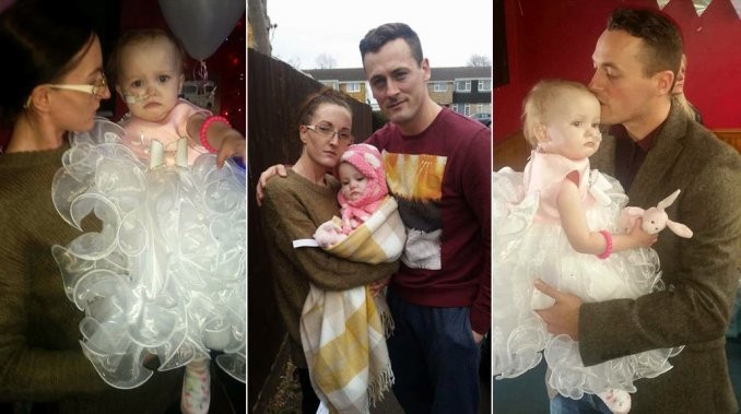 Un padre se "casó" con su hija de 16 meses porque le quedaban dos días de vida | Curiosidades