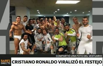 Cristiano Ronaldo viralizó el festejo del Real Madrid | Deportes