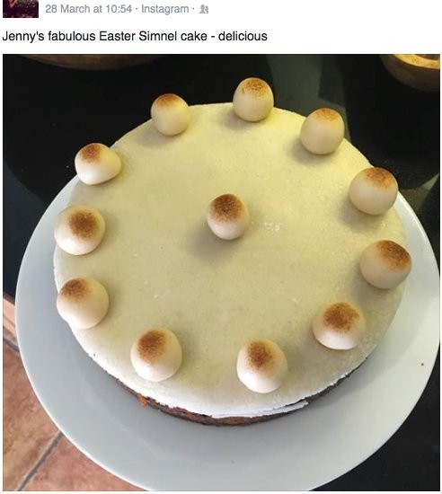 Instagram "confundió" una torta con un pecho y censuró esta foto | Redes