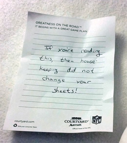 Un hotel se hizo famoso por no cambiar las sábanas | Curiosidades