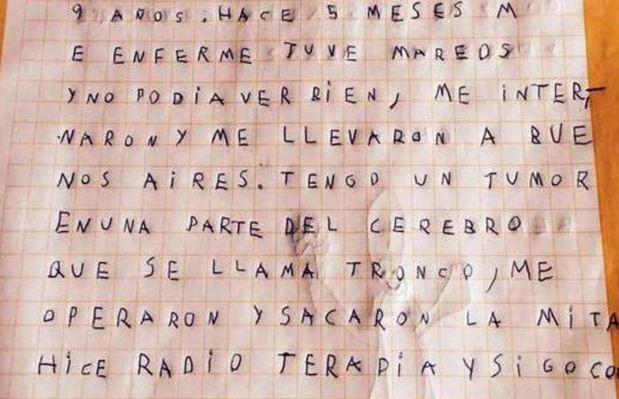 Francisco le cumplió el sueño a un nene de Río Gallegos gravemente enfermo | Actualidad