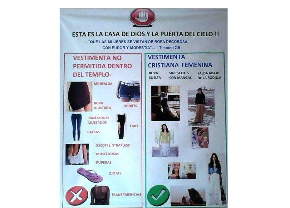 Cura que prohibió calzas, minifaldas y escotes en la iglesia dijo que así la mujer "está excitando" | Actualidad