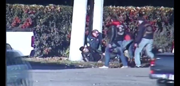 Impactantes imágenes después del tiroteo entre motoqueros en Lujan | Actualidad