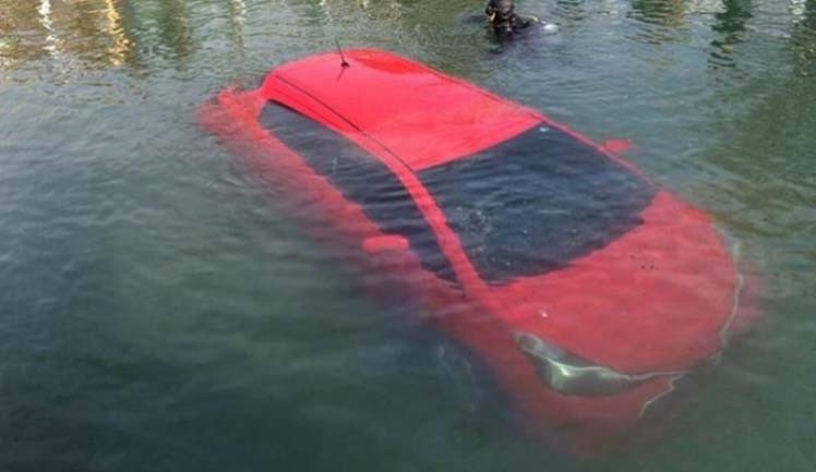 El GPS del auto le dijo que siga derecho y mirá cómo terminó | Curiosidades