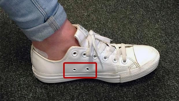 Fin del misterio: ¿para qué sirven los agujeros laterales de las zapatillas? | Curiosidades