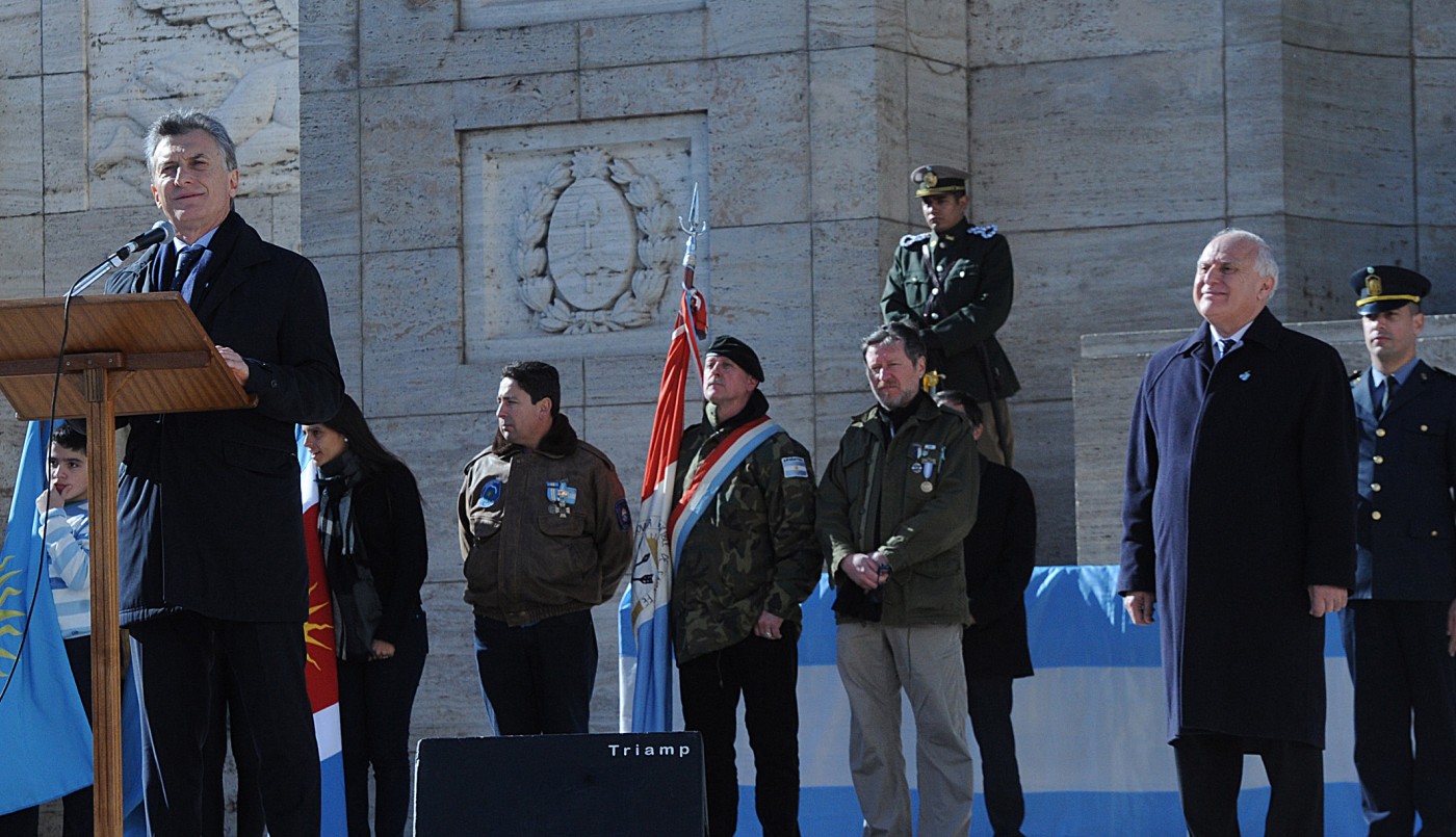 Día de la Bandera: Macri llamó a "trabajar juntos" para "derrotar el narcotráfico" | Política