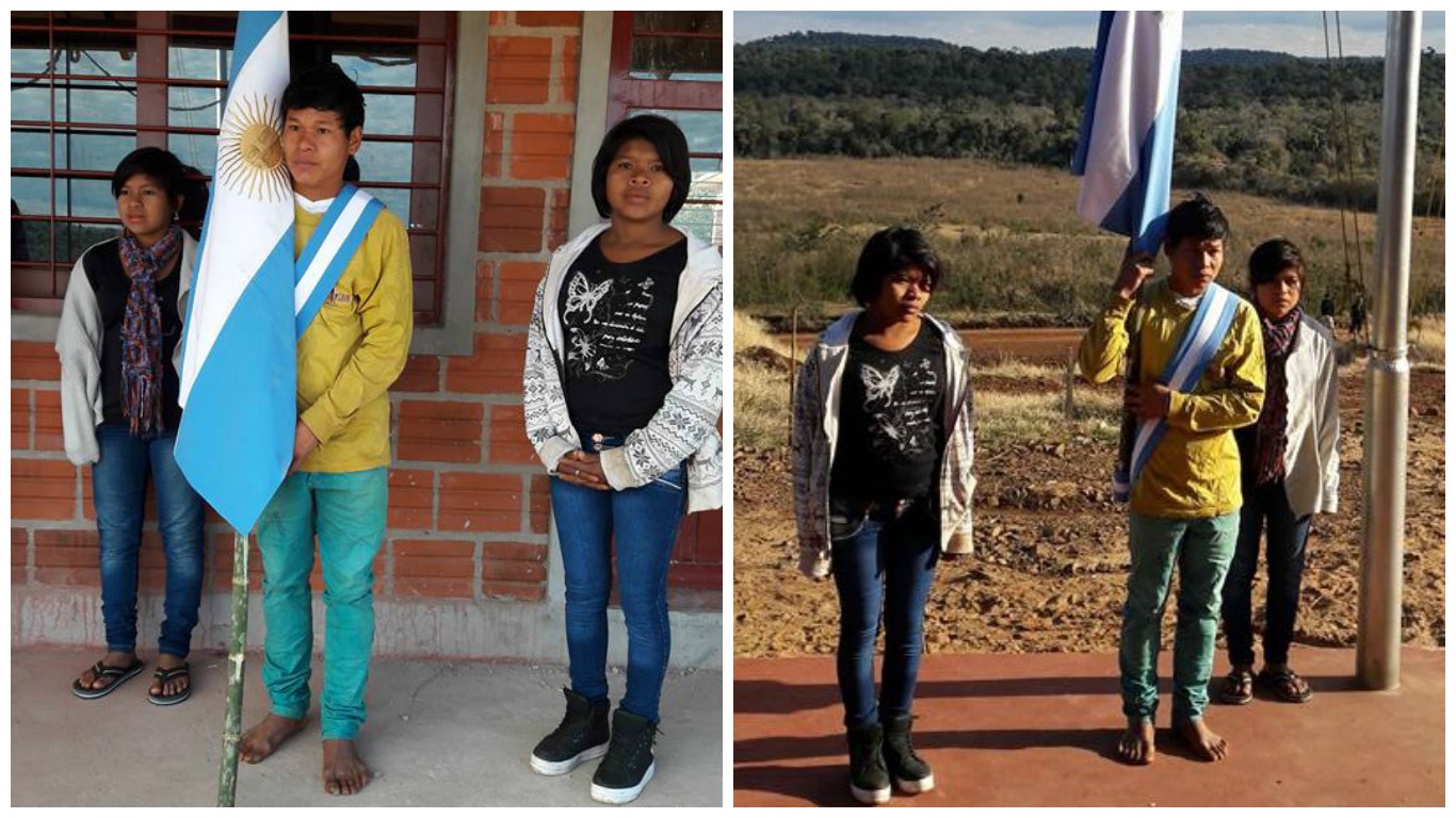 La triste historia del abanderado descalzo de una escuela de Misiones | Actualidad