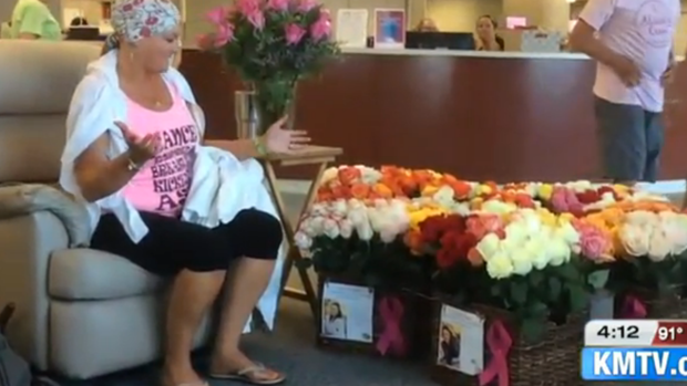 El hombre que sorprendió a su mujer con 500 rosas el último día que recibió quimioterapia | Curiosidades