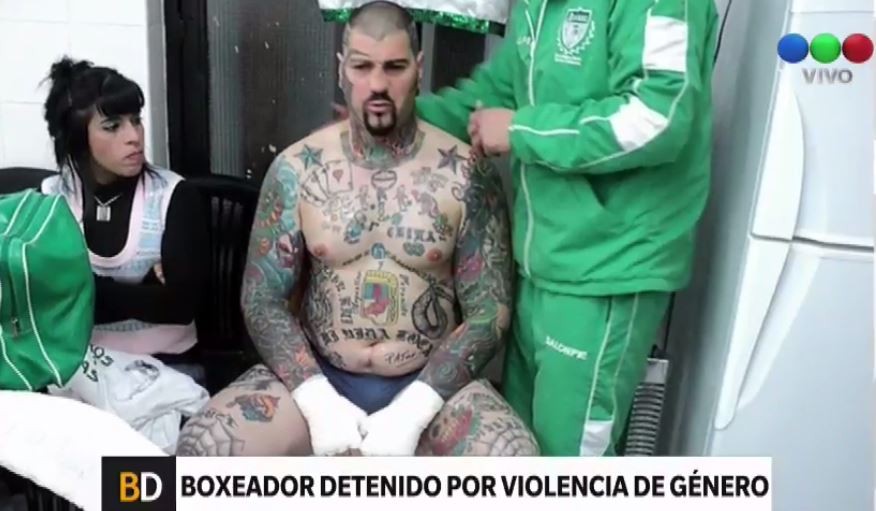Detuvieron al boxeador Gonzalo "El Patón" Basile por golpear brutalmente a su pareja | Actualidad