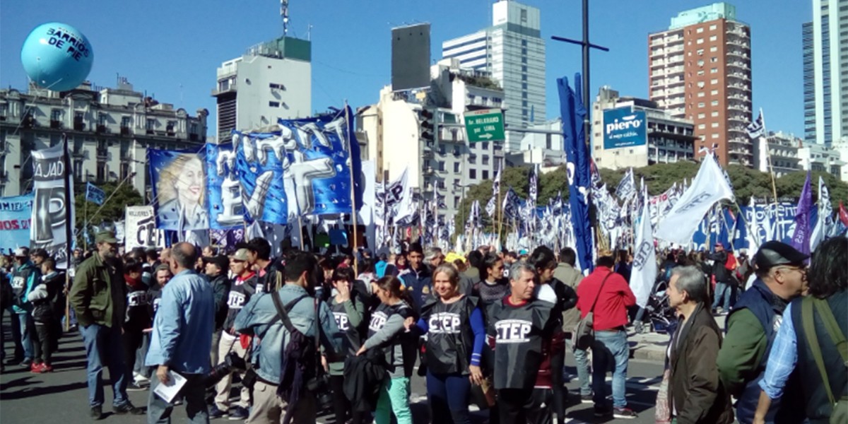 San Cayetano: organizaciones sociales, políticas y gremios marchan a la Plaza de Mayo | Actualidad