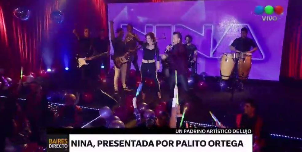 "Nina", presentada por Palito Ortega | Espectáculos