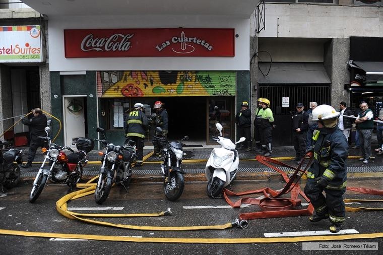 Se incendió la tradicional pizzería Las Cuartetas de la Avenida Corrientes | Actualidad