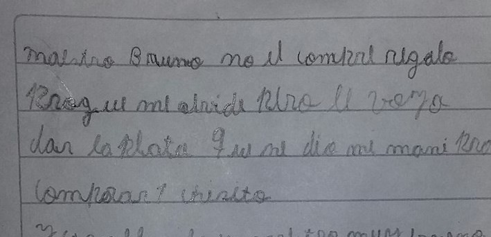 La carta y el regalo sorpresa de un alumno que emocionó al "Maestro Bruno" | Actualidad