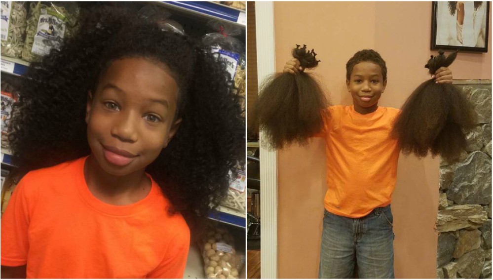 El nene que no se cortó el pelo durante dos años por una buena causa | Curiosidades