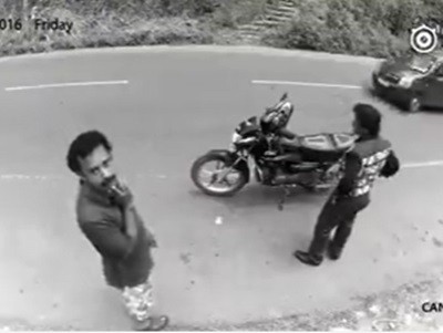 #EsViral El ladrón que se arrepintió porque lo vieron | Redes