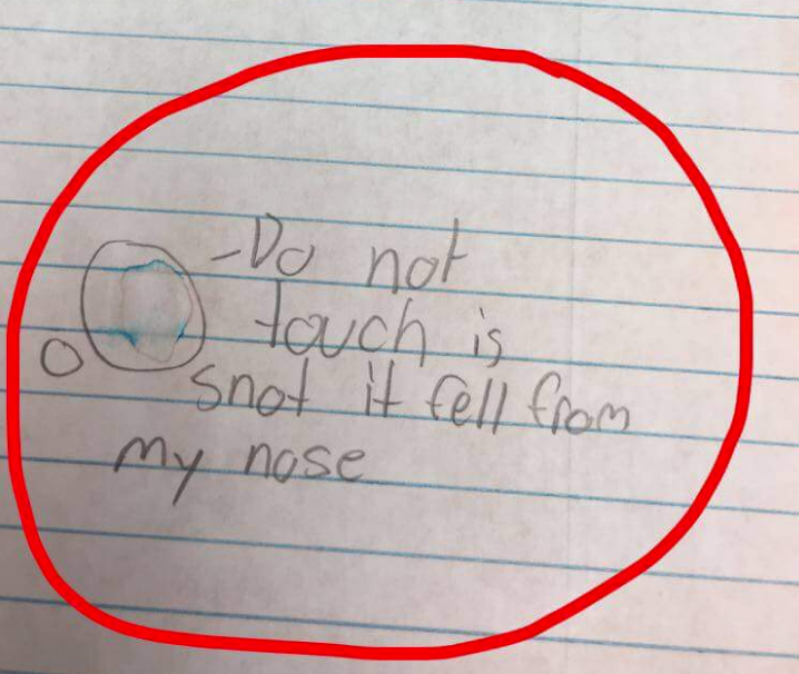 La curiosa advertencia de un niño a su profesor que se hizo viral | Redes