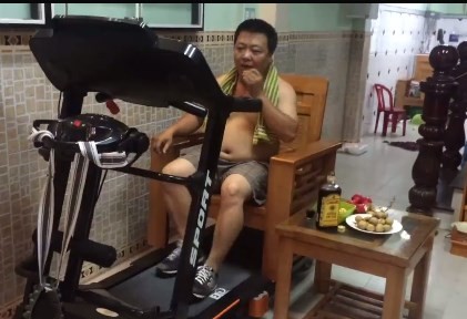 El "gimnasta haragán" que es furor en Facebook | Redes