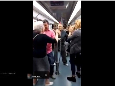 #EsViral Los ancianos que bailan hip hop en el subte de Barcelona | Redes