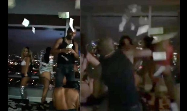 Otra fiesta de Mayweather: lluvia de dólares y bailarinas semidesnudas | Deportes