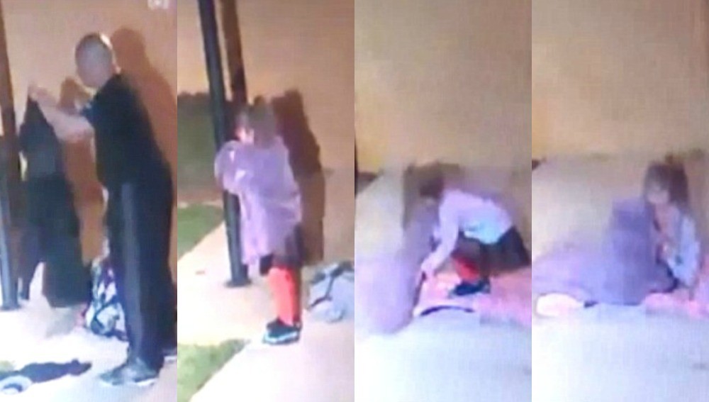 Video: un padre abandonó a su hija de 5 años en el campus de una universidad | Internacionales