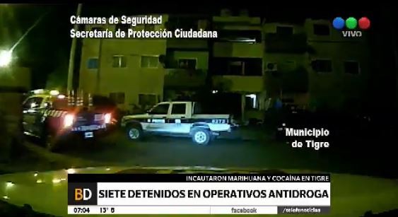 Siete detenidos en operativos antidrogas en Tigre | Actualidad