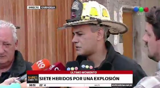 Explosión en una casa de Ciudadela: tres heridos | Actualidad
