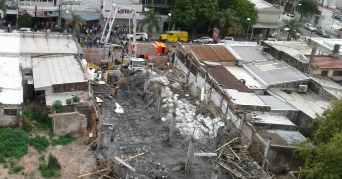 Derrumbe en Campana: tres obreros murieron | Actualidad