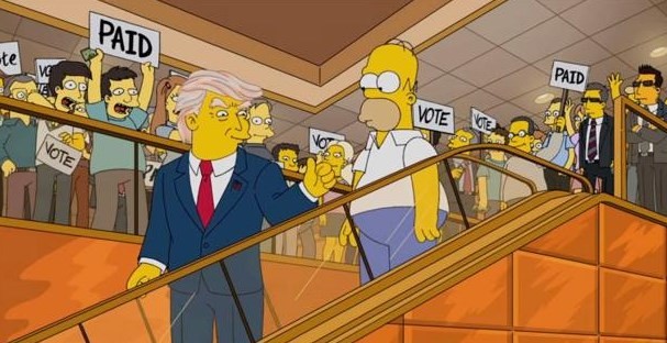 La curiosa respuesta de Los Simpson a su predicción sobre la victoria de Trump | Espectáculos