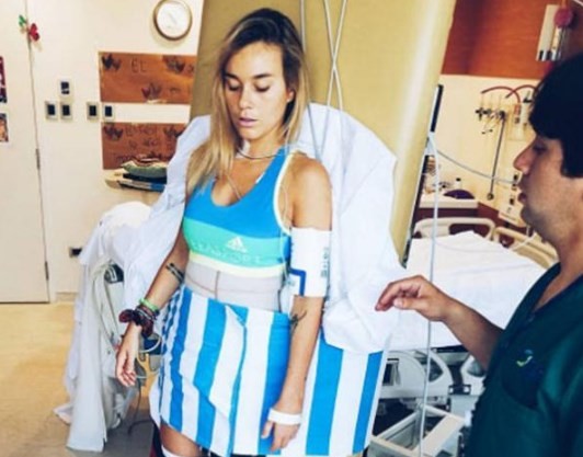 La joven modelo chilena que quedó parapléjica y ahora muestra su recuperación en las redes | Internacionales