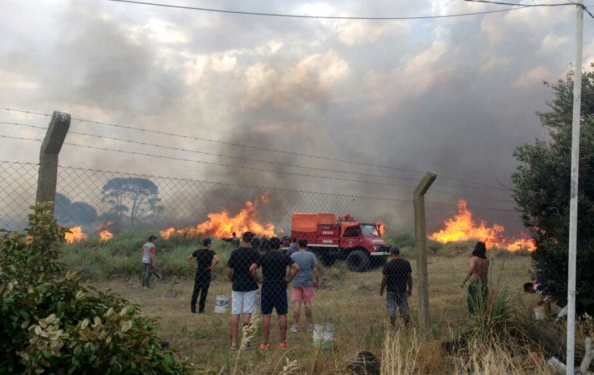 Las fotos más impactantes del incendio en Valeria del Mar | Actualidad