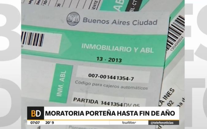 Rige moratoria para todos los impuestos de la Ciudad hasta fin de año | Actualidad