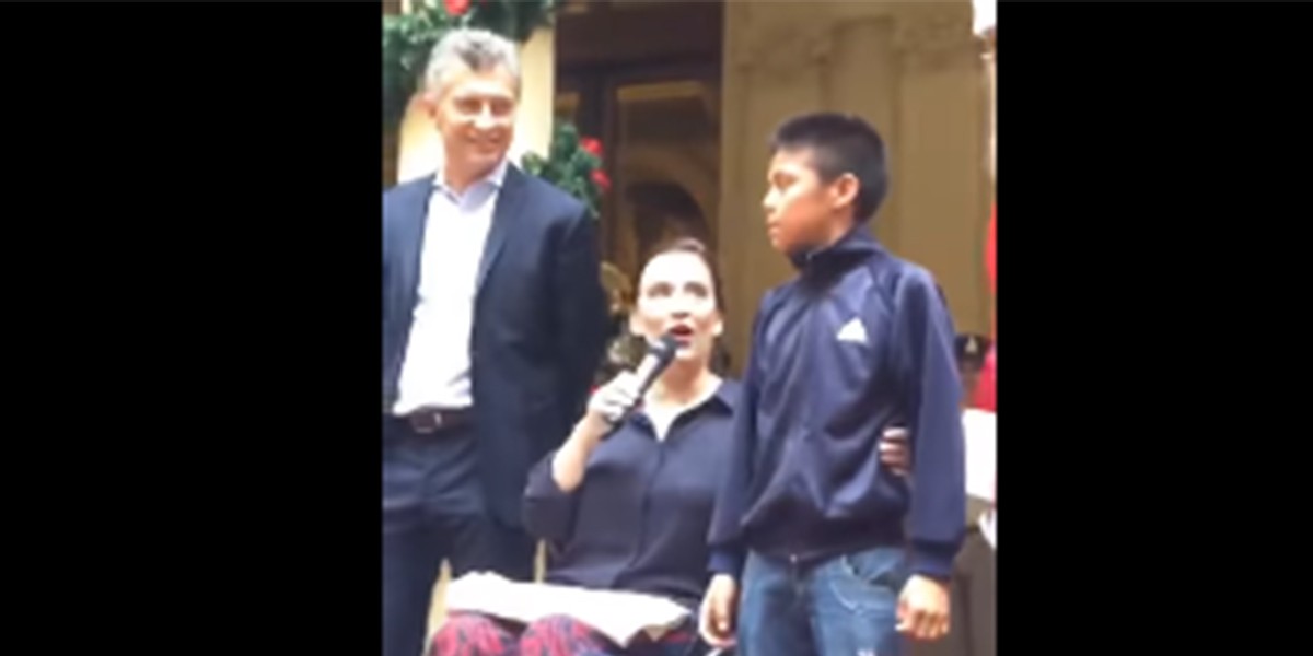 Efraín, el nene chaqueño que terminó la primaria, visitó la Casa Rosada y conoció a Macri | Política