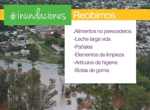 Dónde acercar ayuda para los inundados | Actualidad